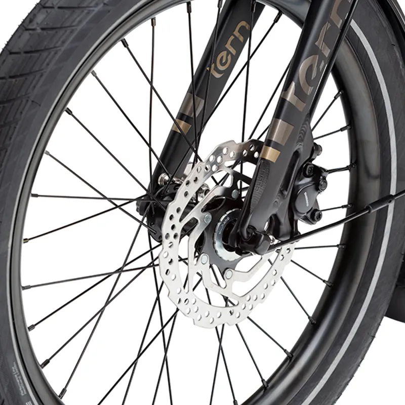 Tern Vektron S10 Folding Electric Bike 20 inch Wheels 10 Speed in Grey-4